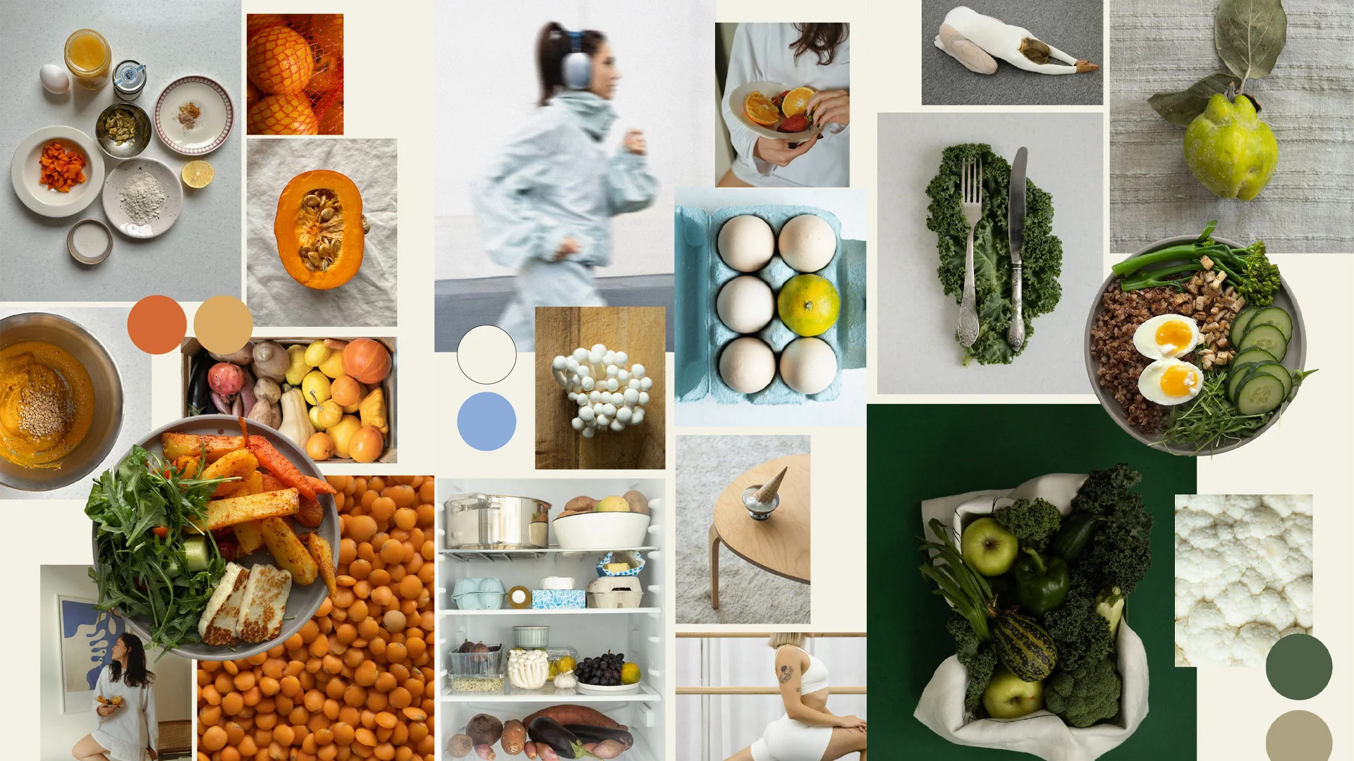 Healthy lifestyle and modern living essentials